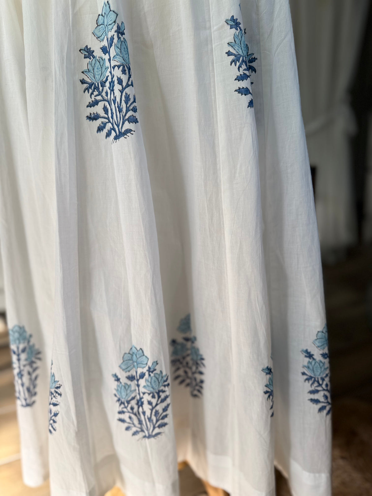 Blue Dhara Skirt
