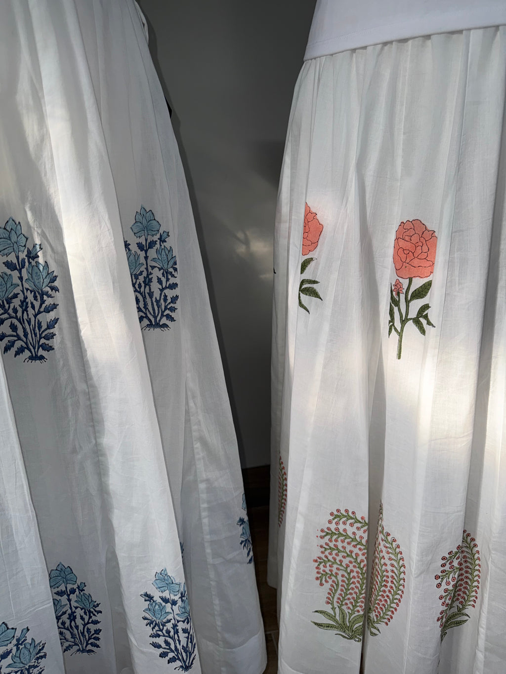Blue Dhara Skirt