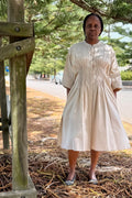 Sandra cotton poplin dress by Nisha Merchant Label